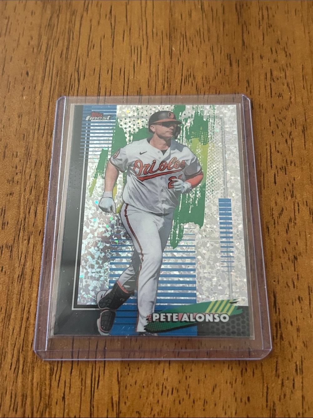 Pete Alonso 2026 Topps Finest Baltimore Orioles Baseball Card
